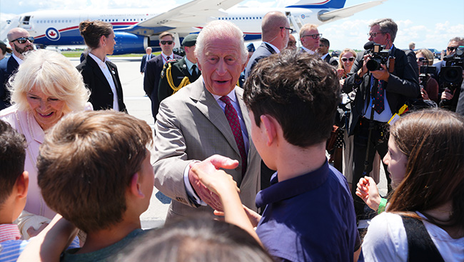 King Charles, Queen Camilla arrive in Canada ahead of throne speech